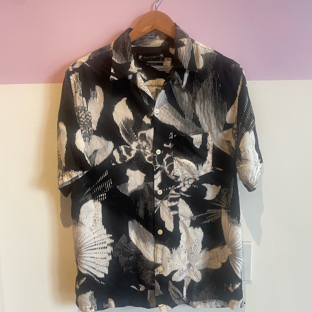 All Saints Frequency Camp Shirt